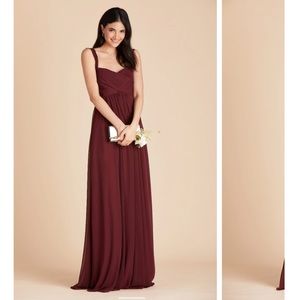 Cabernet convertible bridesmaid dress, size large
